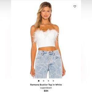 Superdown Ramona Bustier Top